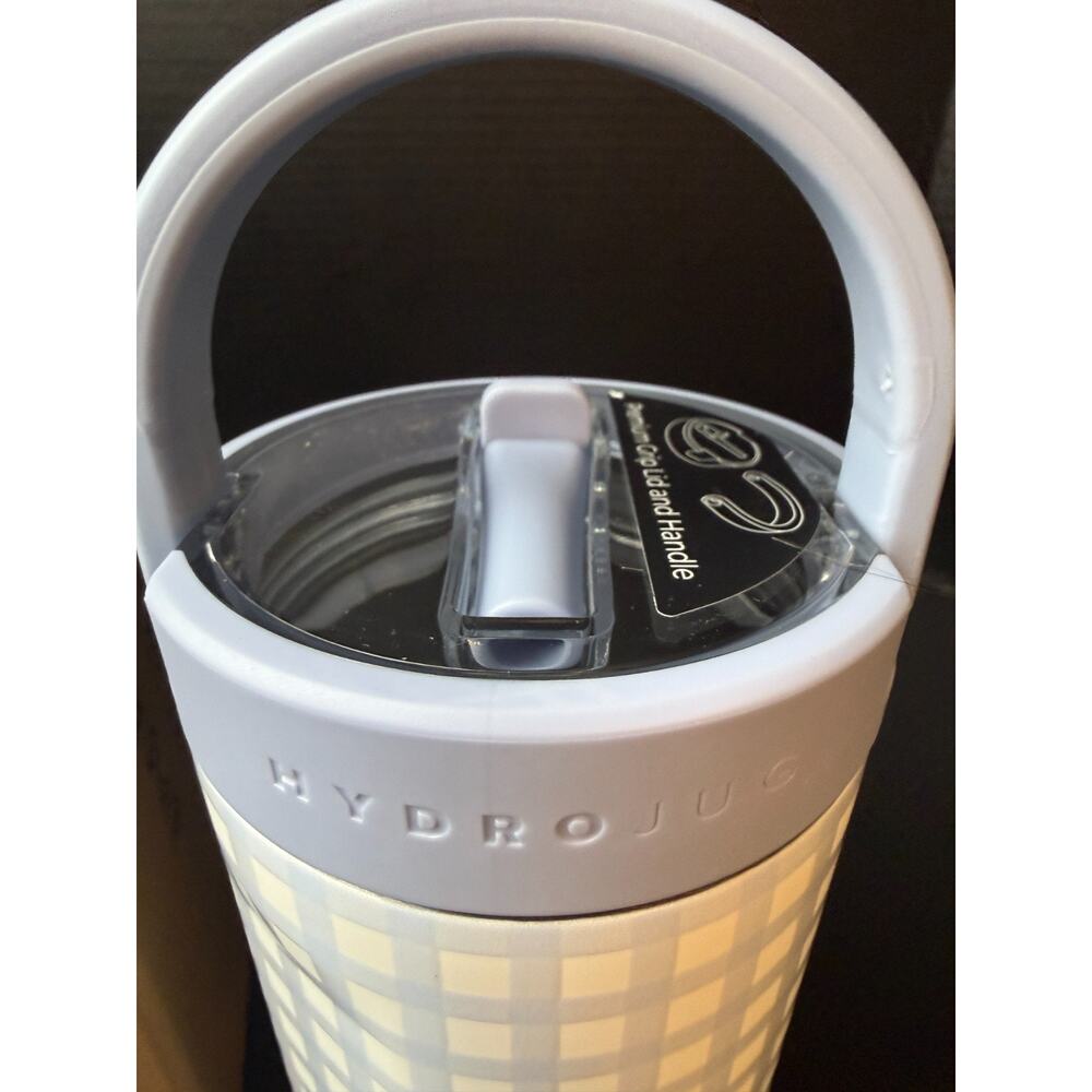 Hydrojug Cloud Nine 9 Sport 40oz Blue Gingham NIB - Picture 6 of 9